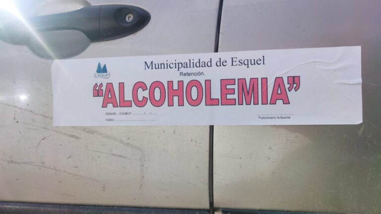 Esquel actualizó tarifas por alcoholemia: Multas que impactan en el bolsillo y en la seguridad vial