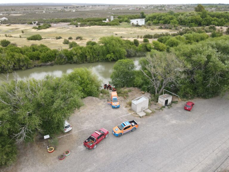 Rawson: Desesperada búsqueda de menor desaparecido en aguas del río Chubut