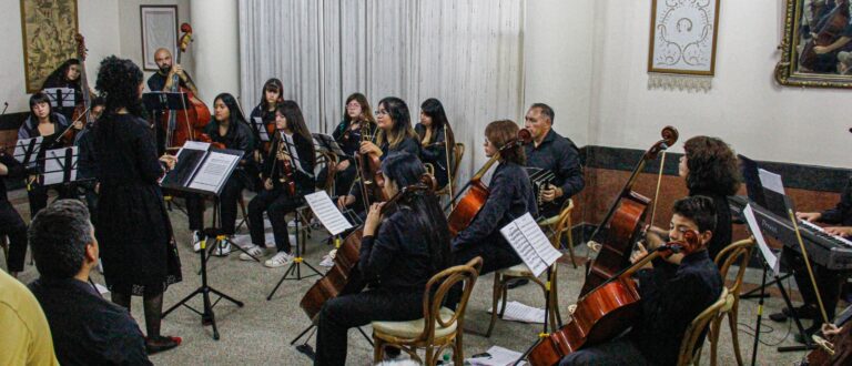 Gran presentación del ensamble “Cuerdas de verano” de la Orquesta del barrio INTA