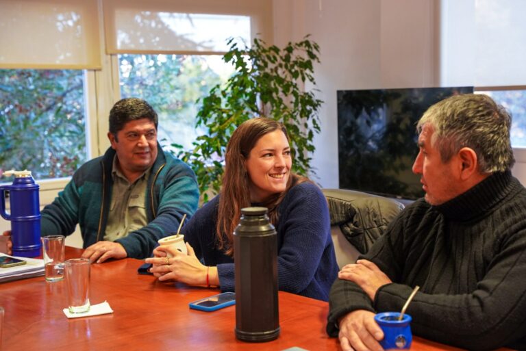 El PJ de Rawson se reunió con las autoridades de la Cooperativa