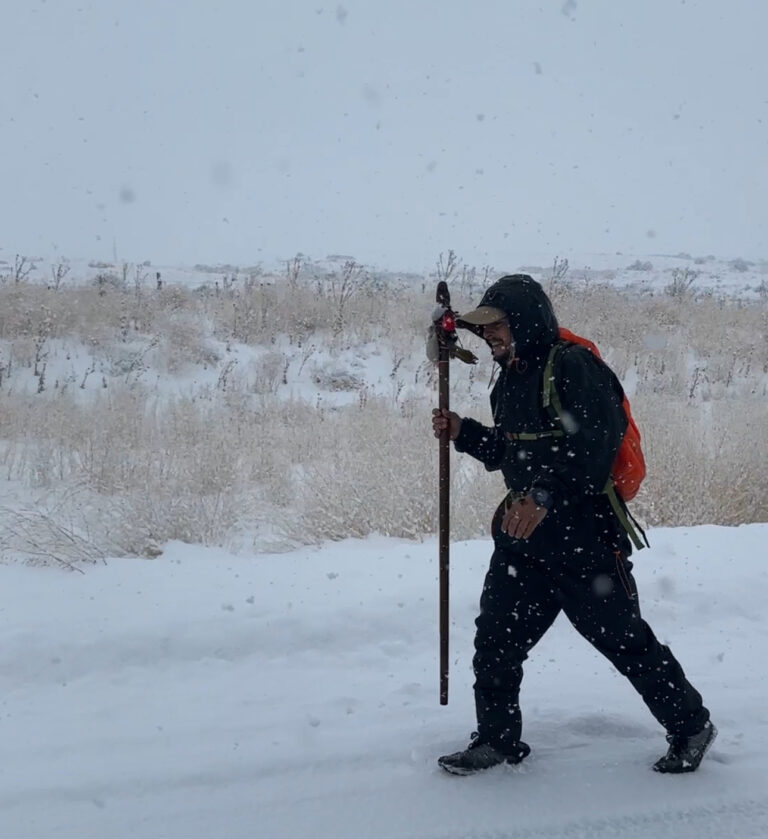 Jornadas de Paz y Dignidad: Un legado ancestral cruza Chubut en medio del temporal de nieve