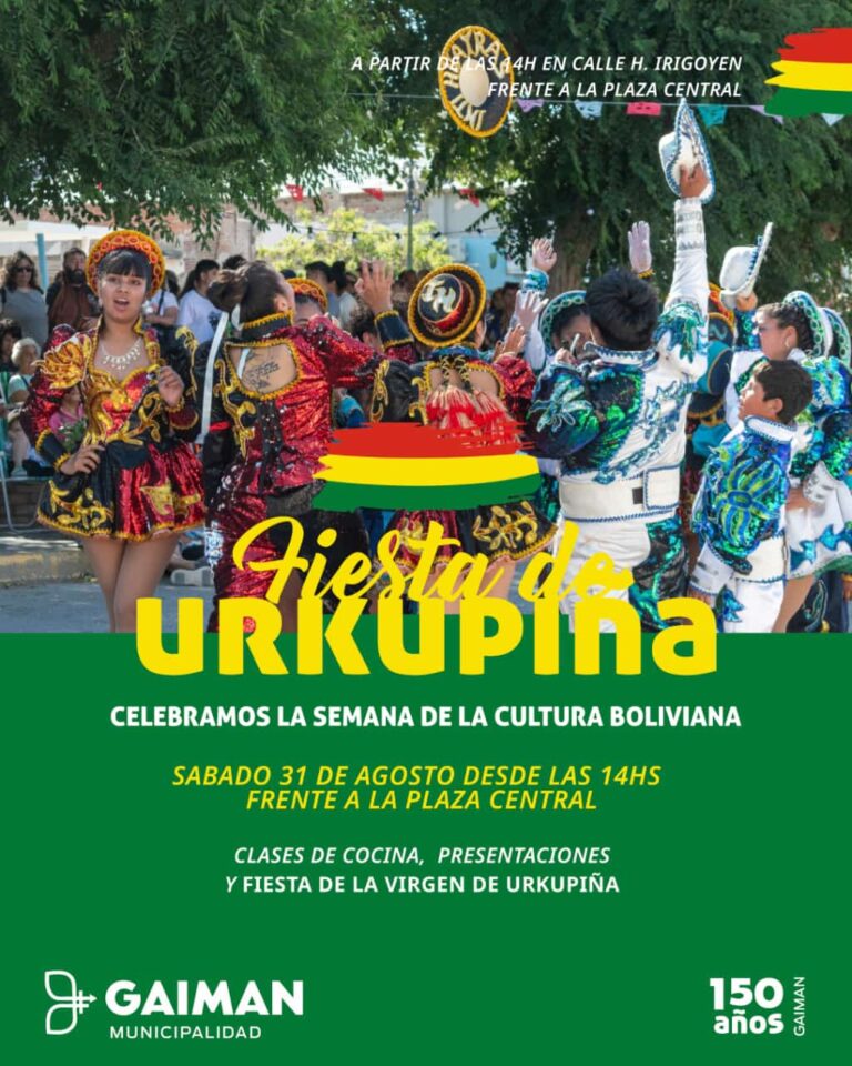 Se viene la fiesta de la Urkipiña en Gaiman