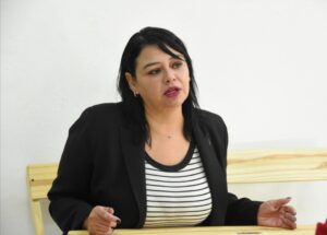 Lorena Elisaincin, abogada y presidenta de la ONG