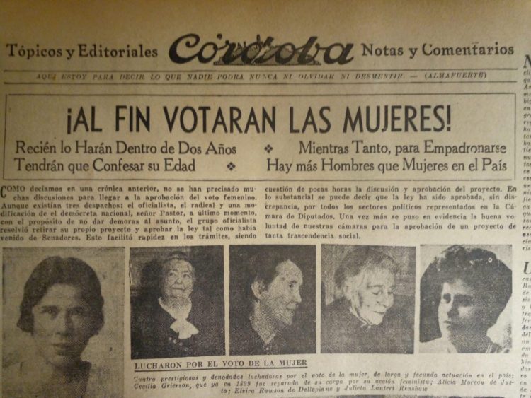 23 de septiembre de 1947: cuando las mujeres argentinas conquistaron el voto