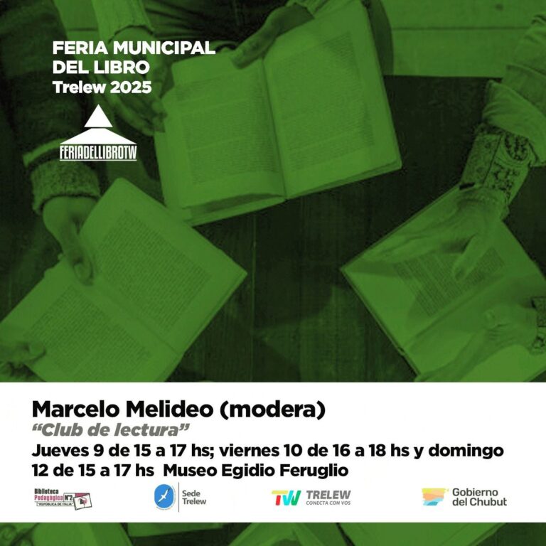 Trelew celebra la segunda Feria del Libro y las Artes