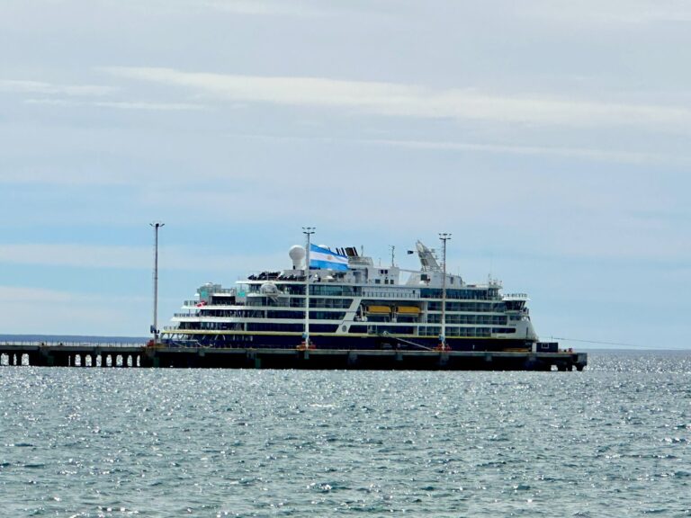 Comenzó la temporada de cruceros en Madryn 