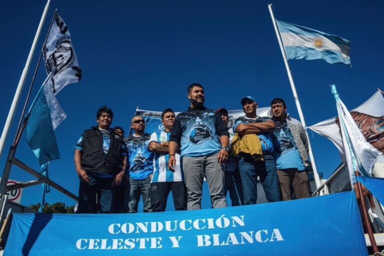 La Celeste y Blanca del SUPA arrasó en los muelles de Chubut