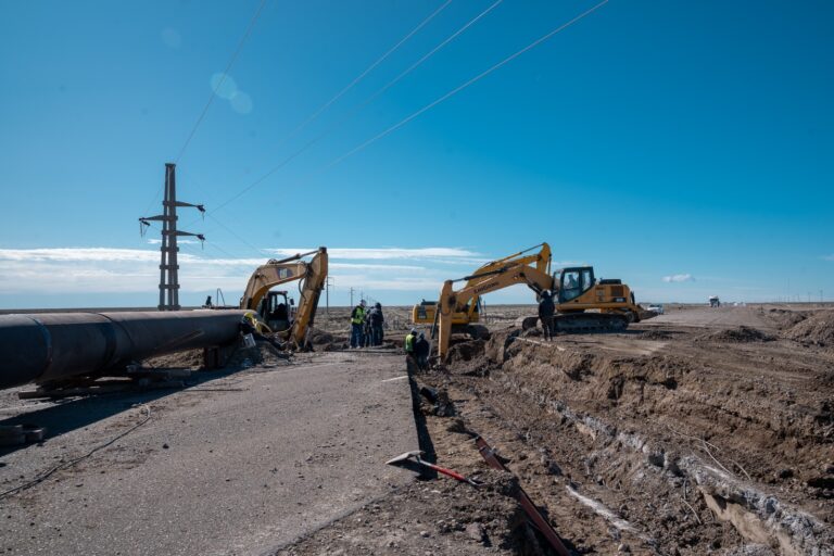 La SCPL reforzó un tramo clave del acueducto en la Ruta 26