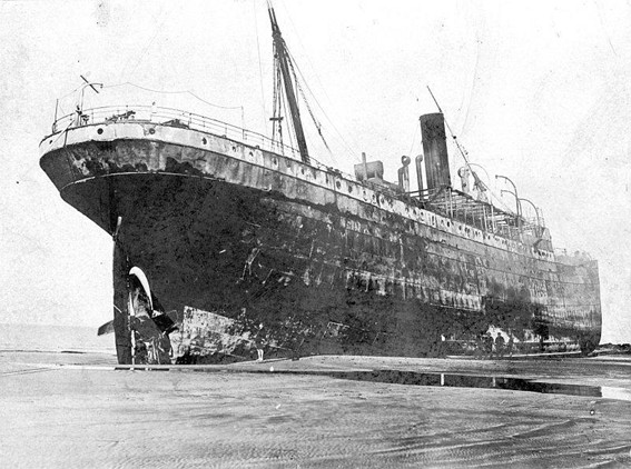 El naufragio del vapor Presidente Roca