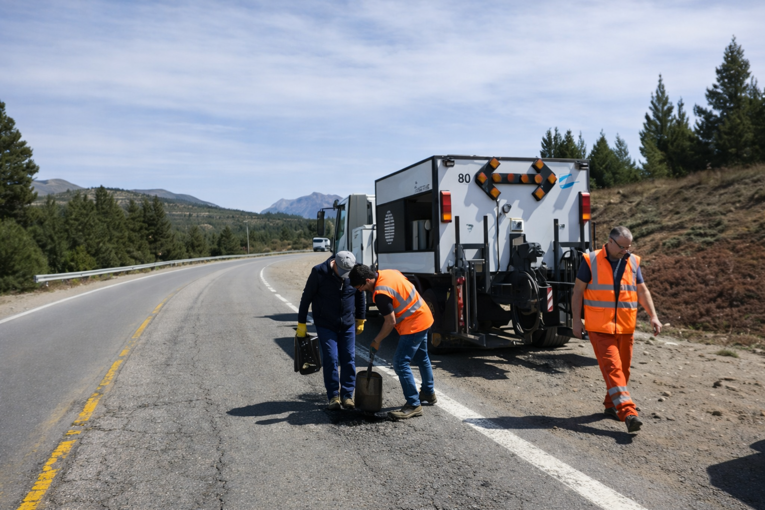 Ruta 40: intensifican los trabajos entre Bariloche y El Bolsón antes ...